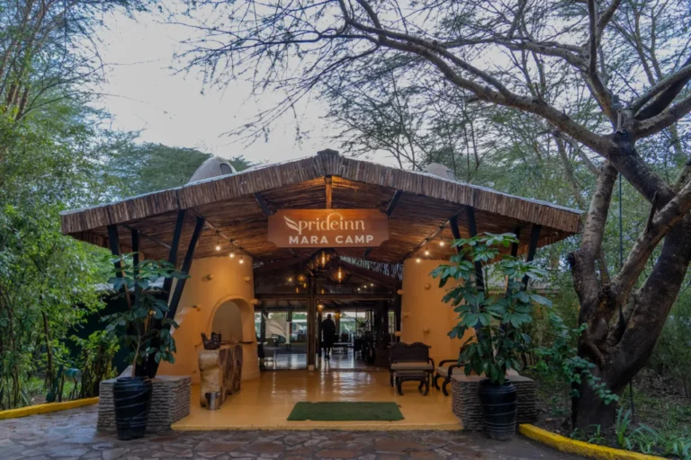 PrideInn Mara Camp Entrance at PrideInn Mara Camp