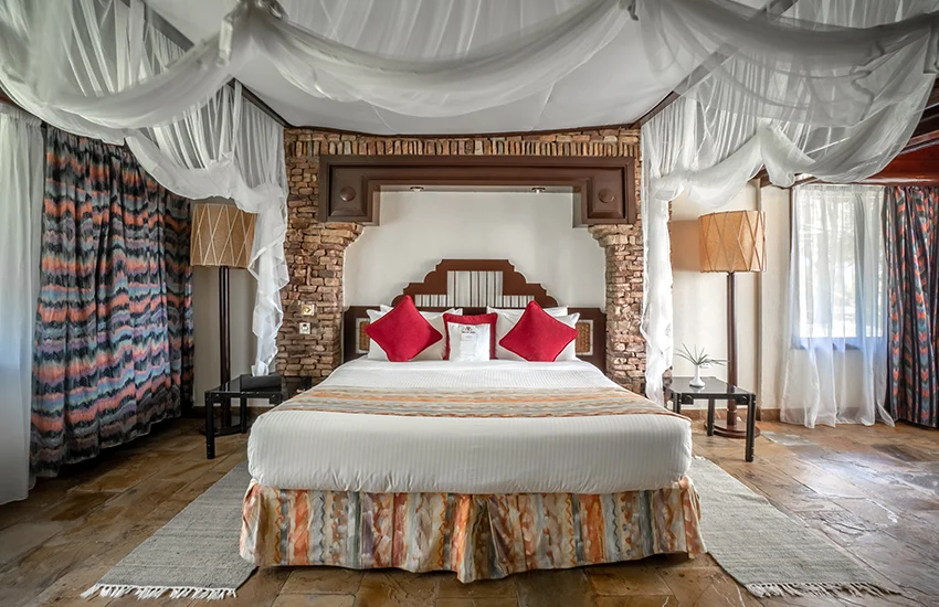 Sarova Shaba Game Lodge Bedroom at Sarova Shaba Game Lodge