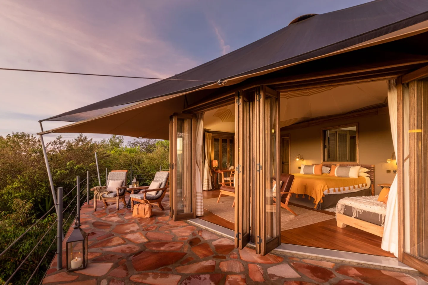 Safari Tent Suite at Ol Seki Mara at Hemingways Ol Seki Mara